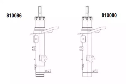 Амортизатор AL-KO 810080